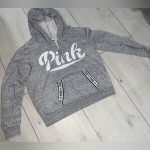 Victoria's Secret Gray Zip-Up Hoodie